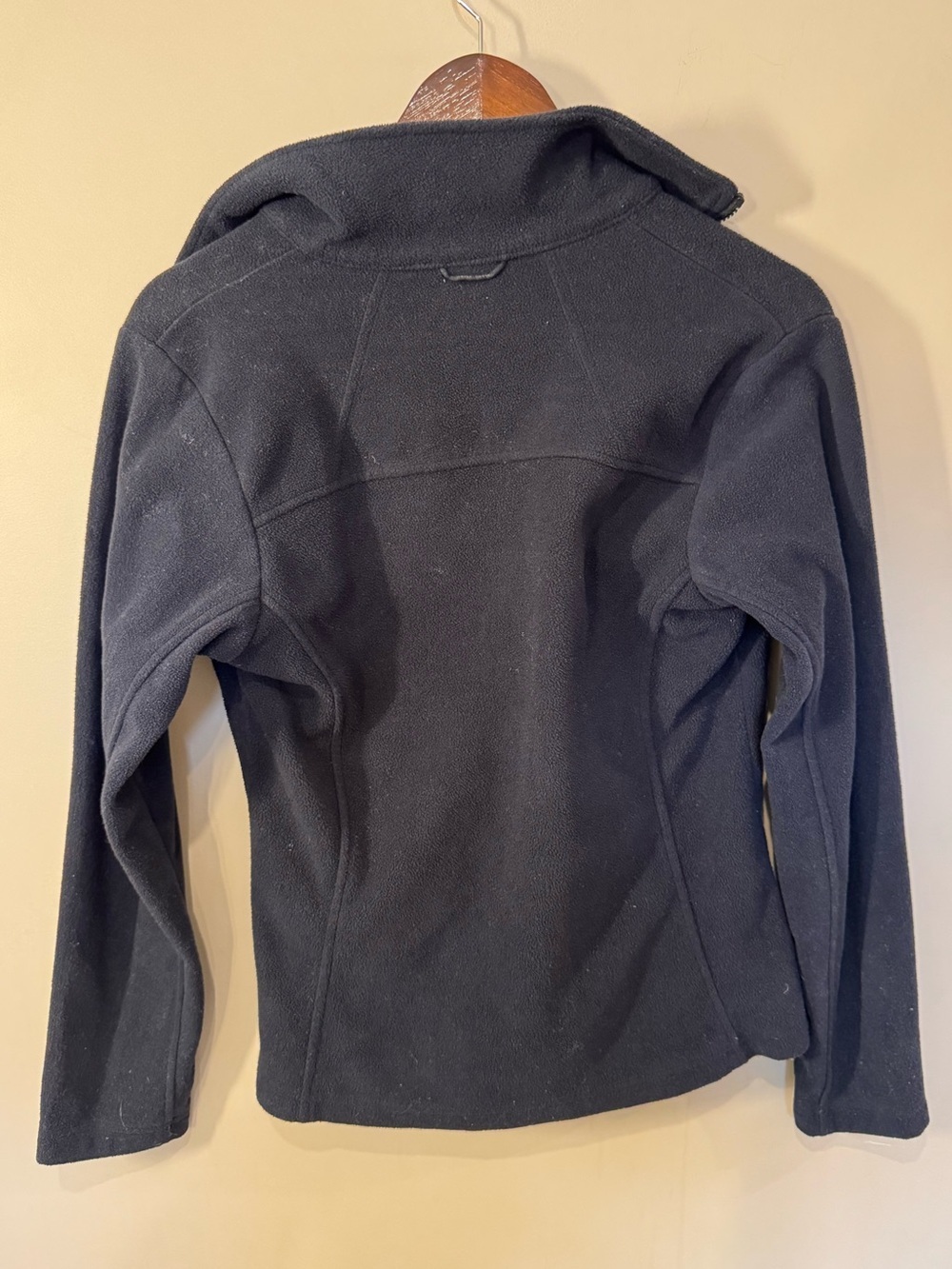 Columbia Black Full Zip Fleece Jacket Women’s Small Cozy Outdoor - Picture 6 of 8